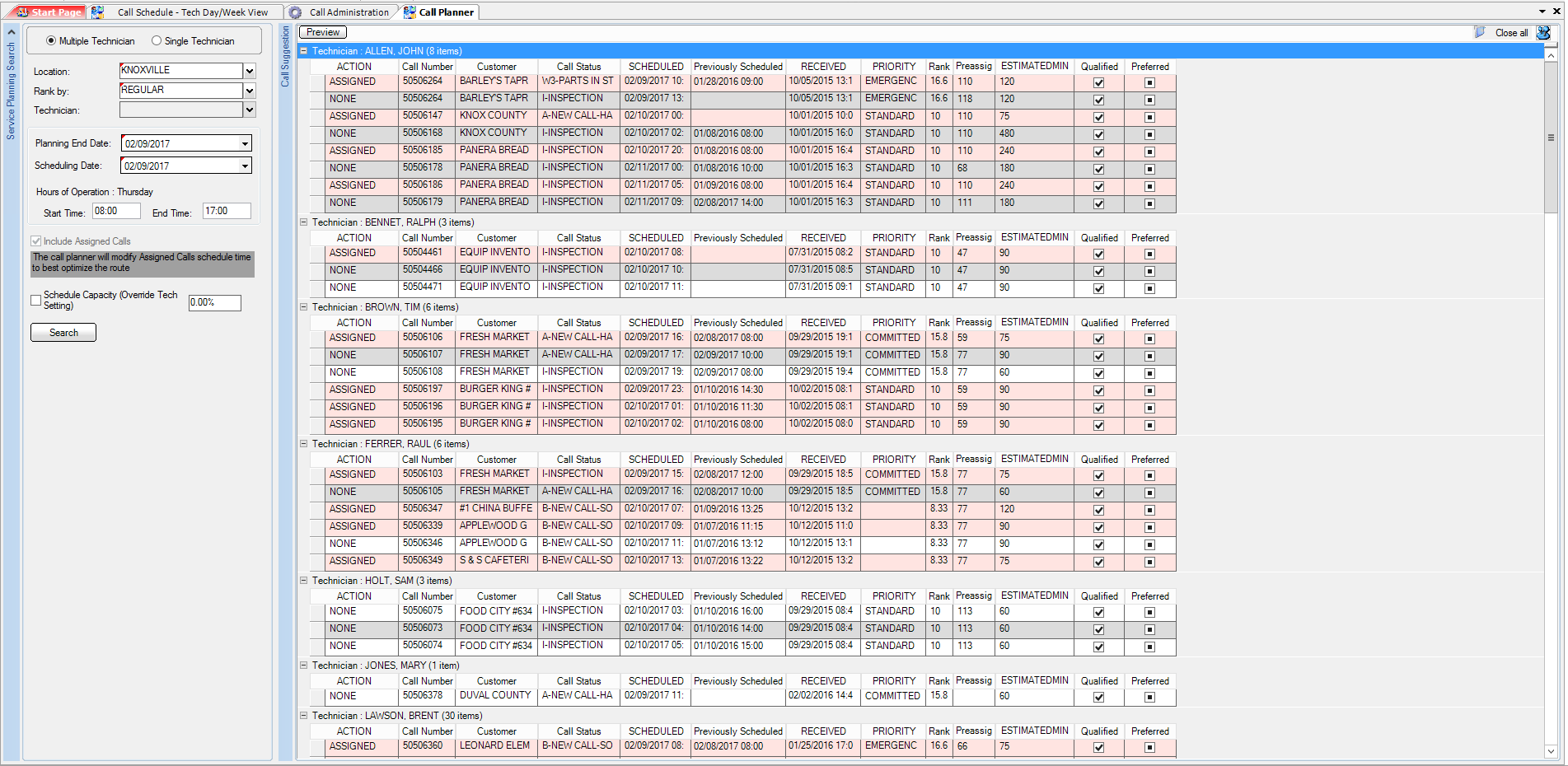 1b-CallPlannerScreenShot